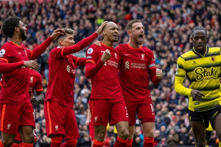 Hasil Liga Inggris 2021/2022: Bekuk Watford, Liverpool Kudeta Man City